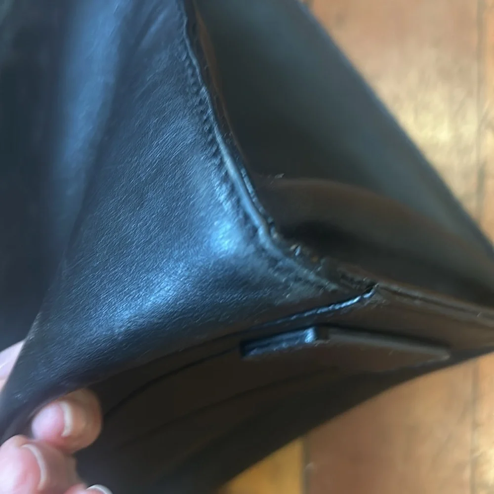 ⭐️Milly two-in-one Black Leather Studded Tote